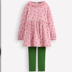 NWT Boden Printed Ribbed Tunic Set-Vintage Pink Space 
Ditsy